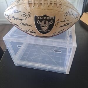 Raiders Autographed Football